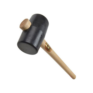 Thor 954 Black Rubber Mallet 74mm 800g Thor - RockBottom Northampton