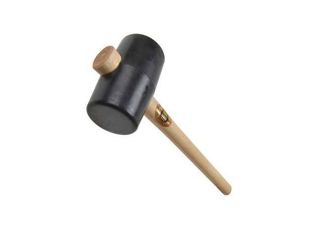 Thor 954 Black Rubber Mallet 74mm 800g Thor - RockBottom Northampton