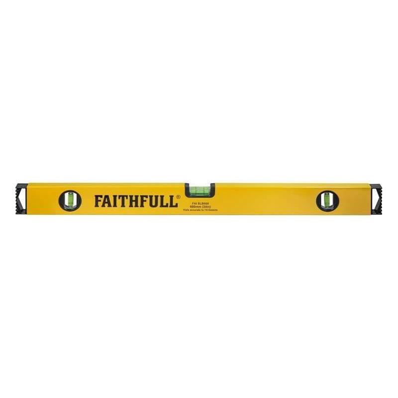 Faithfull Box Level 3 Vial 60cm (24in) Faithfull - RockBottom Northampton