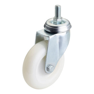 Draper Swivel Bolt Fixing Nylon Wheel, 100mm Diameter, S.W.L. 125kg Draper - Town Tools