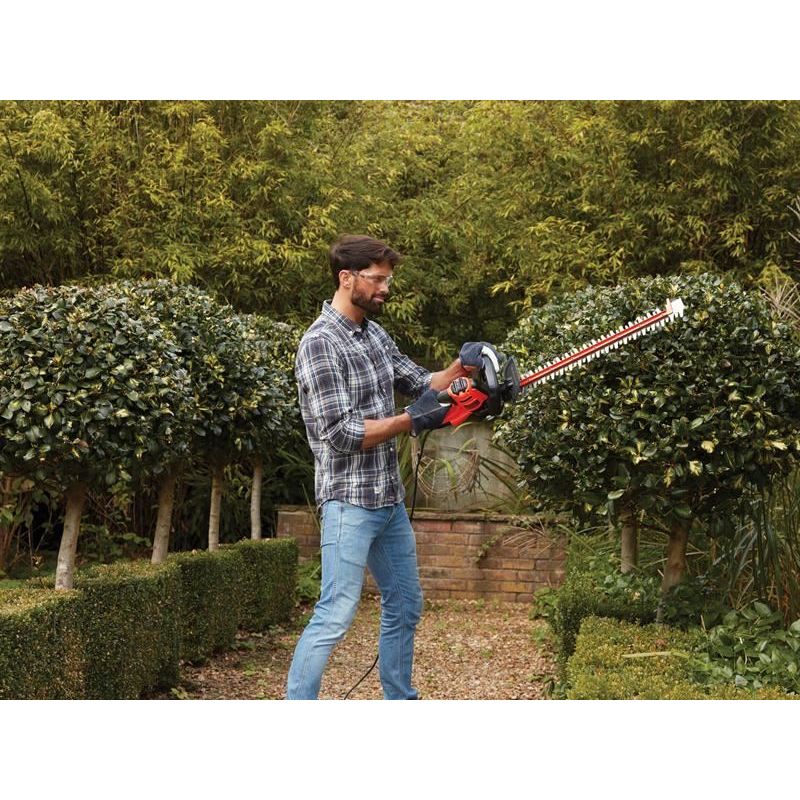 Black + Decker BEHTS501 Hedge Trimmer 60cm 600W 240V BLACK + DECKER - RockBottom Northampton