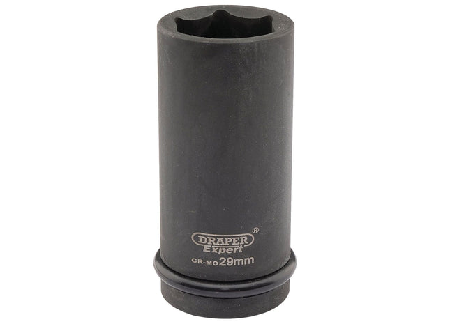 Draper Expert HI-TORQ 6 Point Deep Impact Socket, 3/4" Sq. Dr., 29mm Draper - Town Tools 
