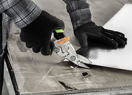 Fiskars PowerGear™ Aviation Snips Right Cut 250mm (10in) Fiskars - RockBottom Northampton