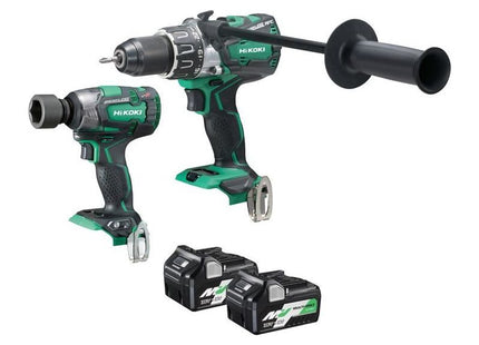 Hikoki KC18DPLJBZ Twin Pack 18V 2 x Multi Volt Li-ion HiKOKI - RockBottom Northampton