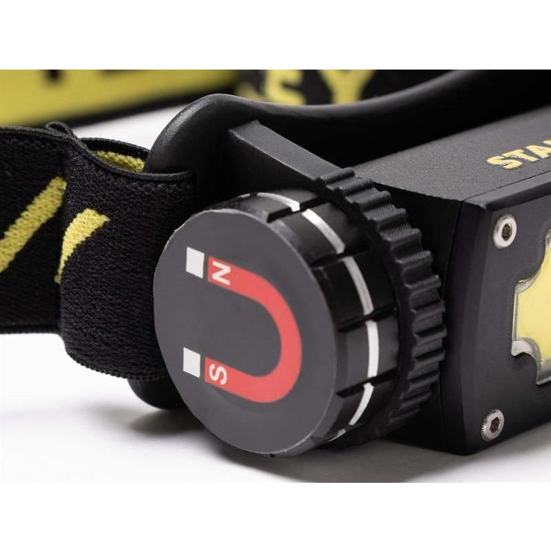 Stanley® Lighting Magnetic Head Torch 300 Lumens STANLEY® Lighting - RockBottom Nothampton