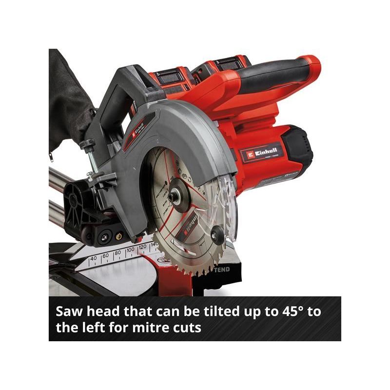 Einhell TE-SM 36/210 Li-Solo Power X-Change Sliding Mitre Saw 18V Bare Unit Einhell - RockBottom Northamptin