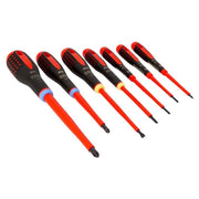Bahco BE-9888S ERGO™ VDE Insulated Screwdriver Set, 7 Piece Bahco - RockBottom Northampton