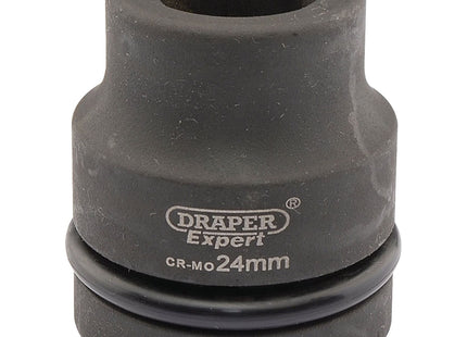 Draper Expert HI-TORQ 6 Point Impact Socket, 1" Sq. Dr., 24mm 05105 Draper - Town Tools 