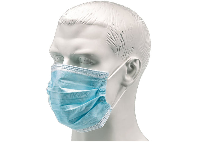 Draper Disposable Face Masks (Pack of 50) 30923 Draper - Town Tools 