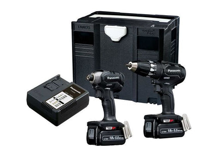 Panasonic EYC241LJ2G31 Twin Pack 18V 2 x 5.0Ah Li-ion Panasonic - RockBottom Nothampton