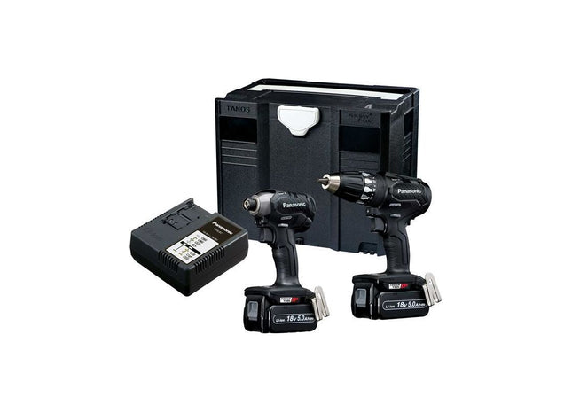 Panasonic EYC241LJ2G31 Twin Pack 18V 2 x 5.0Ah Li-ion Panasonic - RockBottom Nothampton