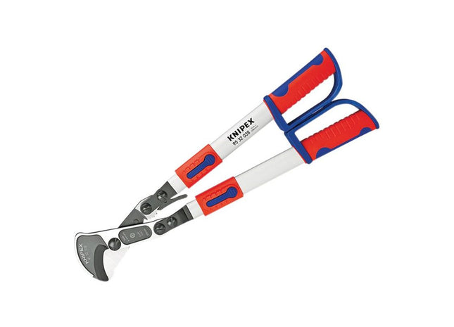 Knipex Ratchet Cable Cutters with Telescopic Handles 570-770mm Knipex - RockBottom Northampton
