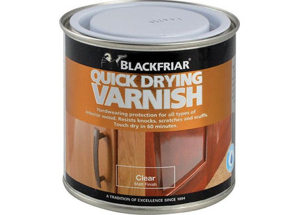 Blackfriar Quick Drying Duratough Interior Varnish Clear Matt 500ml Blackfriar - RockBottom Northampton