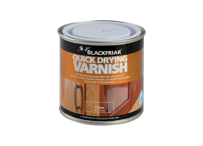 Blackfriar Quick Drying Duratough Interior Varnish Clear Matt 500ml Blackfriar - RockBottom Northampton