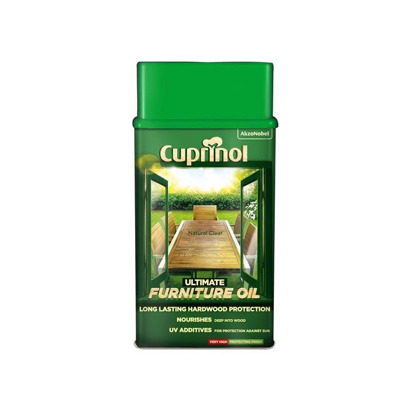 Cuprinol Ultimate Furniture Oil Clear 1 litre Cuprinol - RockBottom Northampton