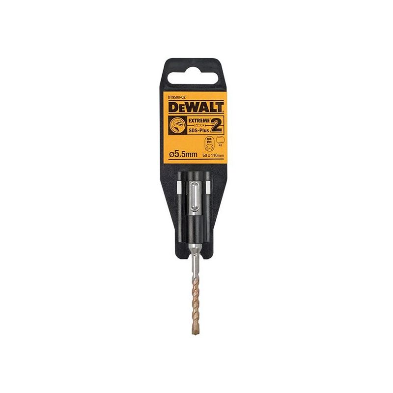 Dewalt Power Tools SDS Plus EXTREME 2® Drill Bit 5.5 x 110mm DeWALT Power Tools - RockBottom Northampton