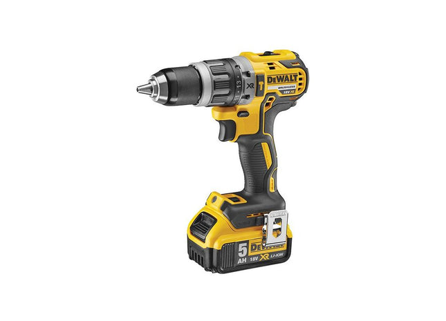 Dewalt Power Tools DCD796P1 XR Brushless Combi Drill 18V 1 x 5.0Ah Li-ion DeWALT Power Tools - RockBottom Northampton