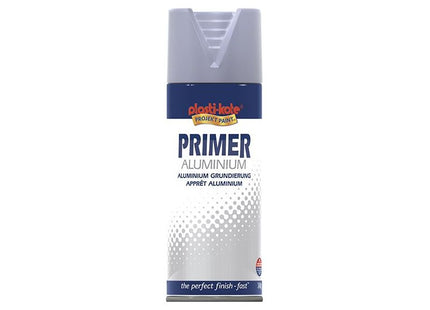 Plastikote Aluminium Primer Spray 400ml PlastiKote - RockBottom Nothampton