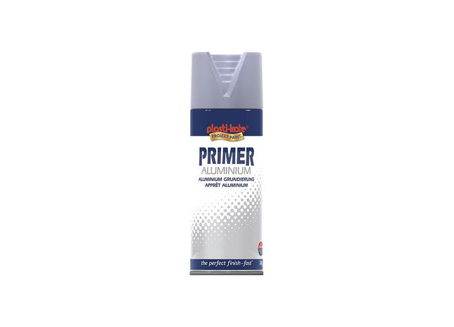 Plastikote Aluminium Primer Spray 400ml PlastiKote - RockBottom Nothampton
