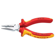 Knipex VDE High Leverage Needle Nose Pliers 145mm Knipex - RockBottom Northampton