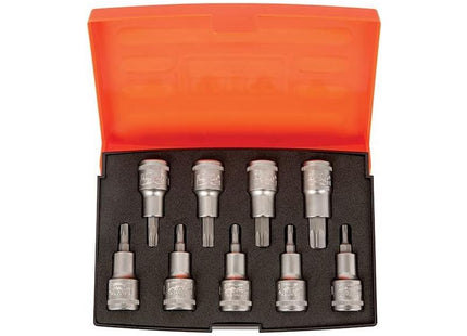Bahco S9TORX 1/2in Drive Socket Set, 9 Piece Bahco - RockBottom Northampton