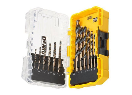 Dewalt Power Tools DT70728 BLACK&GOLD HSS Drill Set, 19 Piece DeWALT Power Tools - RockBottom Northampton
