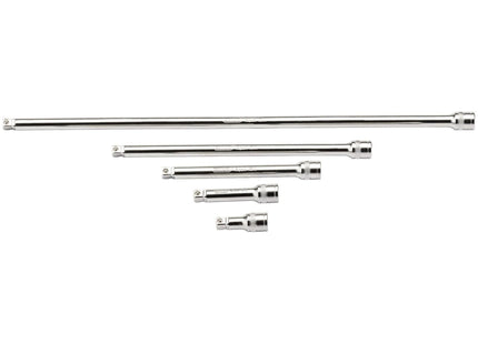 Draper Wobble Extension Bar Set, 3/8" Sq. Dr., Micro Satin Chrome (5 Piece) Draper - Town Tools 