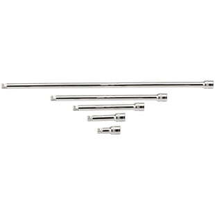 Draper Wobble Extension Bar Set, 3/8" Sq. Dr., Micro Satin Chrome (5 Piece) Draper - Town Tools 
