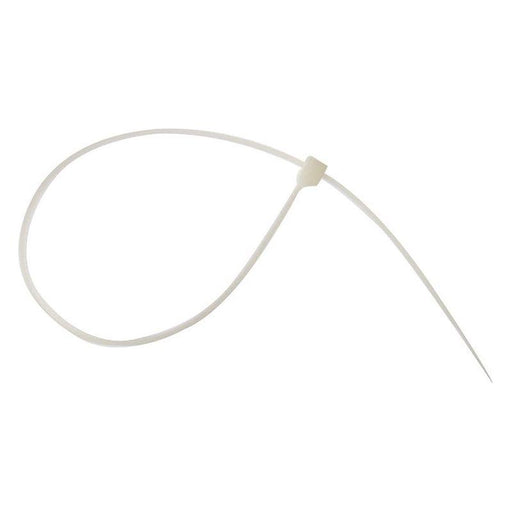 Forgefix Cable Tie Natural/Clear 8.0 x 450mm (Bag 100) ForgeFix - RockBottom Northampton
