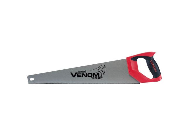Draper Venom Second Fix Triple Ground Handsaw, 500mm, 11tpi/12ppi Draper - Town Tools 