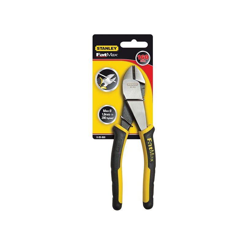 Stanley® Hand Tools FatMax® Angled Diagonal Cutting Pliers 160mm (6.1/4in) STANLEY® Hand Tools - RockBottom Nothampton