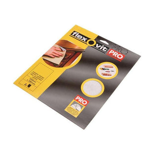Flexovit Silicon Carbide Finishing Sanding Sheets 230 x 280mm Coarse 120G (3) Flexovit - RockBottom Northampton