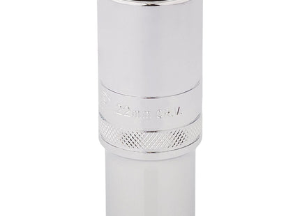 Draper HI-TORQ 12 Point Deep Socket, 1/2" Sq. Dr., 22mm 33788 Draper - Town Tools 