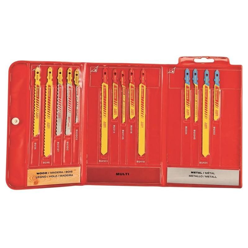 Starrett BU6 Jigsaw Blade Assortment Pack, 14 Piece Starrett - RockBottom Nothampton
