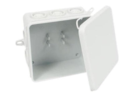 Dencon Square IP54 Junction Box 80mm Dencon - RockBottom Northampton