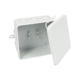 Dencon Square IP54 Junction Box 80mm Dencon - RockBottom Northampton