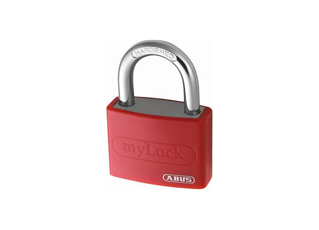 Abus Mechanical T65AL/40mm My Lock Aluminium Padlock Red ABUS Mechanical - RockBottom Northampton 