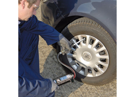 Draper Hi-Flo Air Line Inflator with Twin Open Ended Connector 16234 Draper - Town Tools 