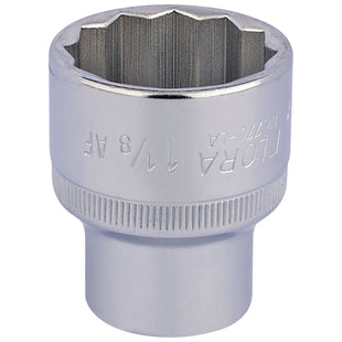 Draper Elora Bi-Hexagon Socket, 1/2" Sq. Dr., 1.1/8" 24492 Draper - Town Tools 