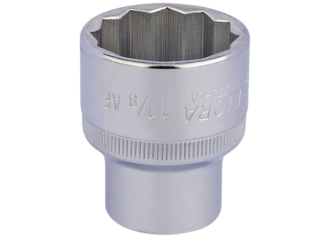 Draper Elora Bi-Hexagon Socket, 1/2" Sq. Dr., 1.1/8" 24492 Draper - Town Tools 
