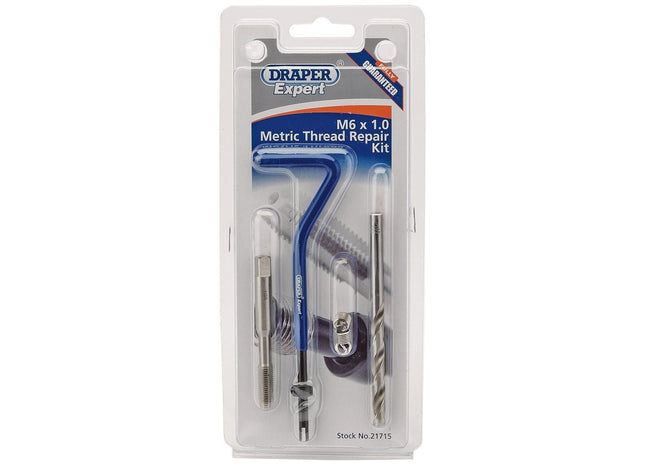 Draper Metric Thread Repair Kit, M6 x 1.0 21715 Draper - Town Tools 