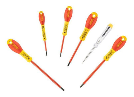 Stanley® Hand Tools FatMax® VDE Insulated Screwdriver Set, 6 Piece STANLEY® Hand Tools - RockBottom Nothampton