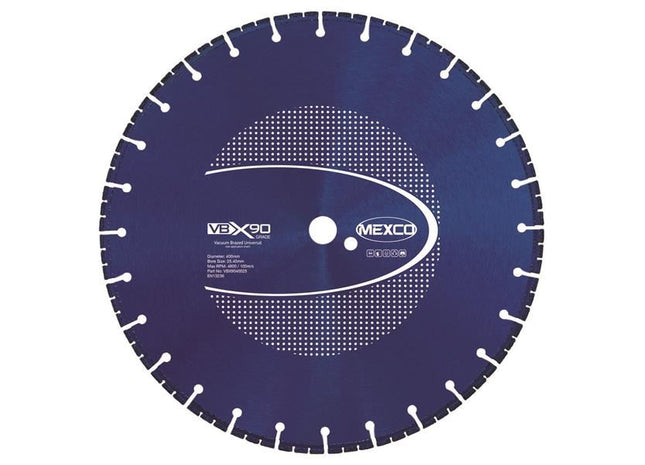 MEXCO VBX90 Grade Universal Diamond Blade 400 x 25.4mm MEXCO - RockBottom Northampton