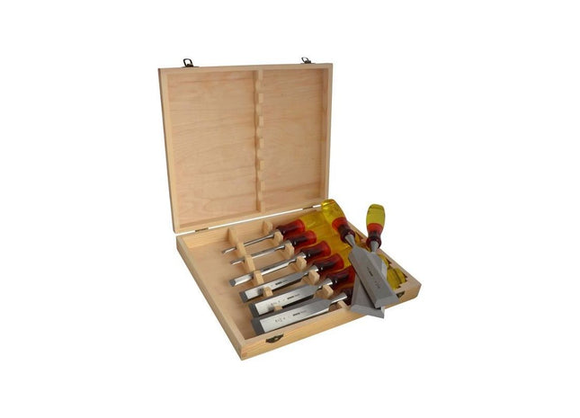 Irwin® Marples® M373 Bevel Edge Chisel Splitproof Handle Set, 8 Piece IRWIN® Marples® - RockBottom Northampton