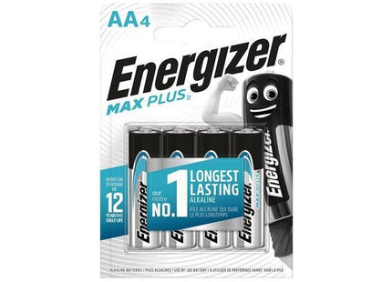 Energizer® MAX PLUS™ AA Alkaline Batteries (Pack 4) Energizer® - RockBottom Northamptin