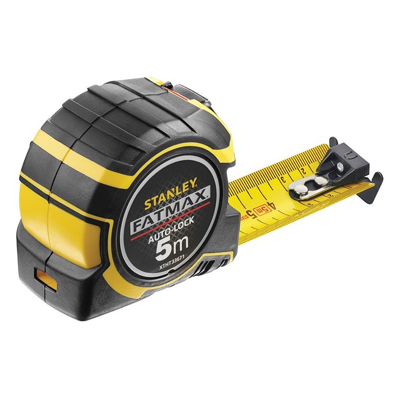 Stanley® Hand Tools FatMax® Autolock Pocket Tape 5m (Width 32mm) (Metric only) STANLEY® Hand Tools - RockBottom Nothampton