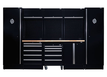 Draper BUNKER Modular Storage Combo with Hardwood Worktop (16 Piece) 04398 Draper - Town Tools 