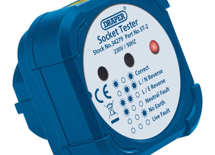 Draper Socket Tester, 13A 34279 Draper - Town Tools 