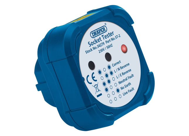 Draper Socket Tester, 13A 34279 Draper - Town Tools 