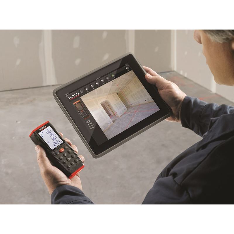 Ridgid 36813 Micro LM-400 Advanced Laser Distance Measure 70m RIDGID - RockBottom Nothampton